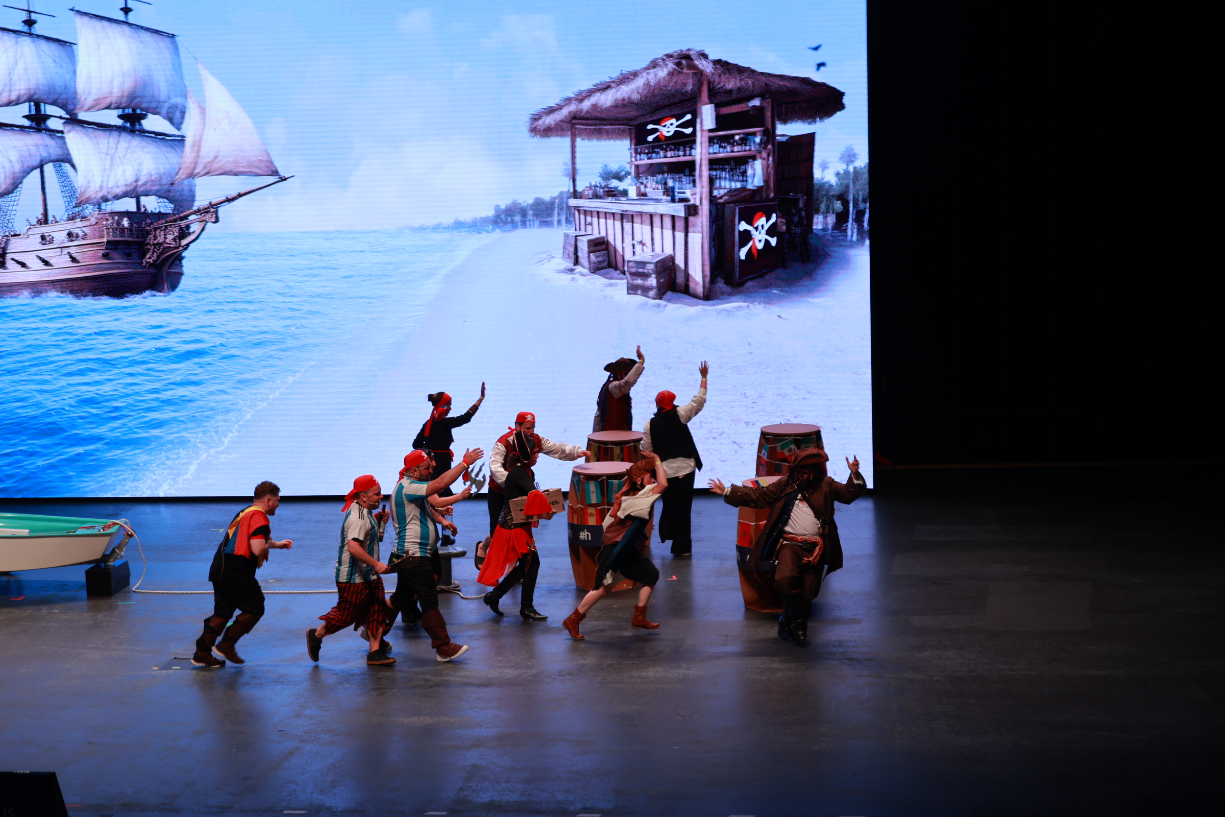 Piratas del Caribe Escena