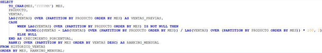 Sentencia SQL